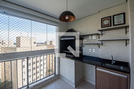 Varanda gourmet de apartamento para alugar com 2 quartos, 71m² em Independência, São Bernardo do Campo