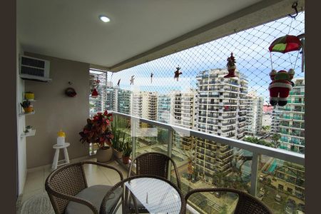 Varanda - Sala de apartamento para alugar com 2 quartos, 68m² em Barra Olímpica, Rio de Janeiro