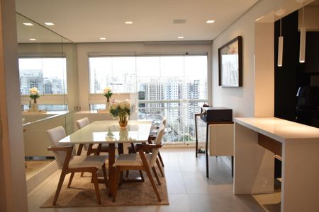 Sala de apartamento à venda com 2 quartos, 69m² em Vila do Bosque, São Paulo