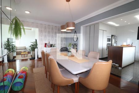 Sala de jantar de apartamento à venda com 4 quartos, 130m² em Parque das Nações, Santo André