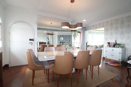 Sala de jantar de apartamento à venda com 4 quartos, 130m² em Parque das Nações, Santo André