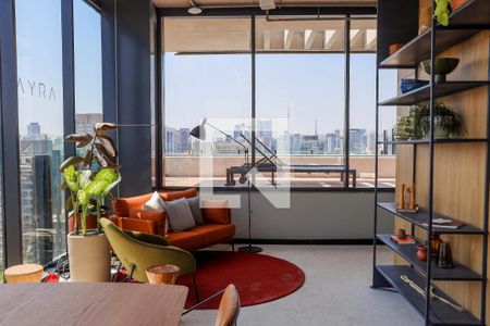 Área comum de apartamento para alugar com 1 quarto, 55m² em Pinheiros, São Paulo