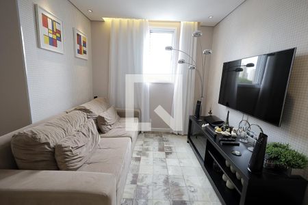 Sala de apartamento à venda com 2 quartos, 73m² em Jardim, Santo André