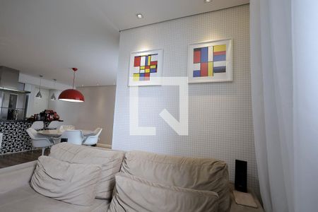 Sala de apartamento à venda com 2 quartos, 73m² em Jardim, Santo André
