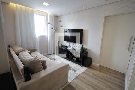 Sala de apartamento à venda com 2 quartos, 73m² em Jardim, Santo André