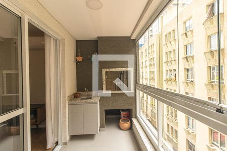 Varanda gourmet de apartamento à venda com 3 quartos, 82m² em Água Verde, Curitiba