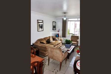 Detalhe - Sala e Sala de Jantar de apartamento à venda com 2 quartos, 58m² em Moinho Velho, São Paulo