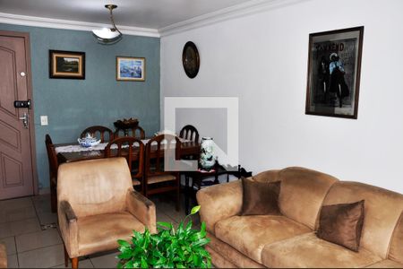 Detalhe - Sala e Sala de Jantar de apartamento à venda com 2 quartos, 58m² em Moinho Velho, São Paulo