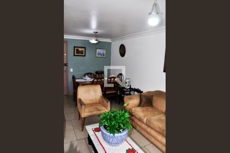 Detalhe - Sala e Sala de Jantar de apartamento à venda com 2 quartos, 58m² em Moinho Velho, São Paulo