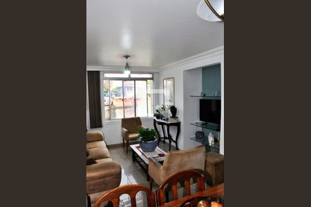 Detalhe - Sala e Sala de Jantar de apartamento à venda com 2 quartos, 58m² em Moinho Velho, São Paulo