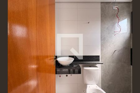 Banheiro Da suíte 2 de casa à venda com 4 quartos, 132m² em Utinga, Santo André