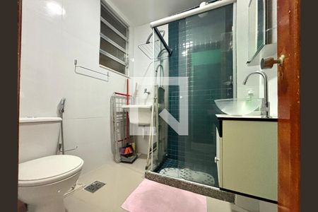 Banheiro social de apartamento para alugar com 1 quarto, 35m² em Copacabana, Rio de Janeiro