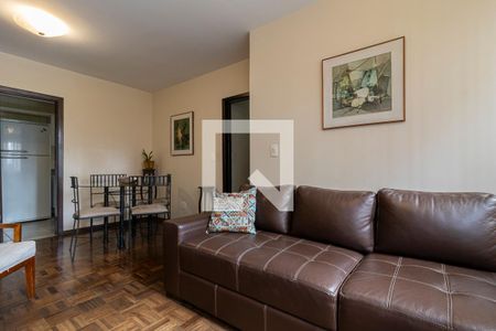 Sala  de apartamento para alugar com 3 quartos, 70m² em Indianópolis, São Paulo