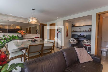 Sala de apartamento à venda com 4 quartos, 128m² em Funcionários, Belo Horizonte