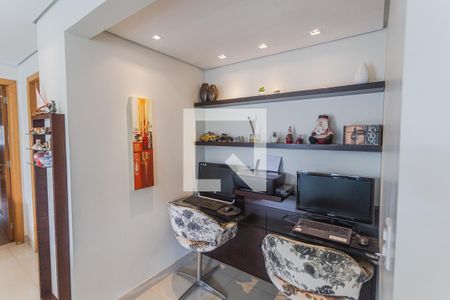 Escritório na Sala de apartamento à venda com 4 quartos, 128m² em Funcionários, Belo Horizonte