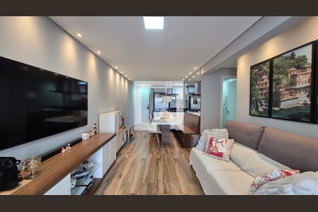 Sala de apartamento à venda com 2 quartos, 89m² em Parque das Nações, Santo André