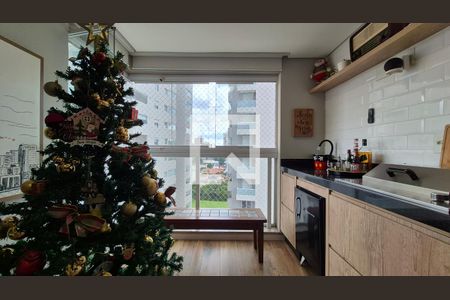 Sala de apartamento à venda com 2 quartos, 70m² em Parque das Nações, Santo André