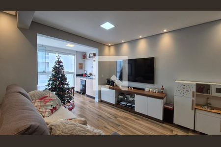 Sala de apartamento à venda com 2 quartos, 89m² em Parque das Nações, Santo André