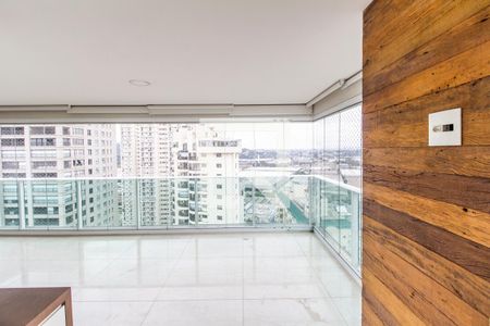 Vista da Sala de apartamento para alugar com 3 quartos, 207m² em Alphaville Industrial, Barueri