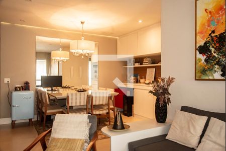 Sala de apartamento à venda com 3 quartos, 115m² em Chácara Inglesa, São Paulo