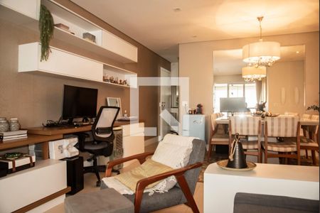 Sala de apartamento à venda com 3 quartos, 115m² em Chácara Inglesa, São Paulo