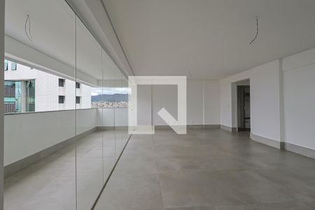 Sala de apartamento à venda com 4 quartos, 153m² em Luxemburgo, Belo Horizonte