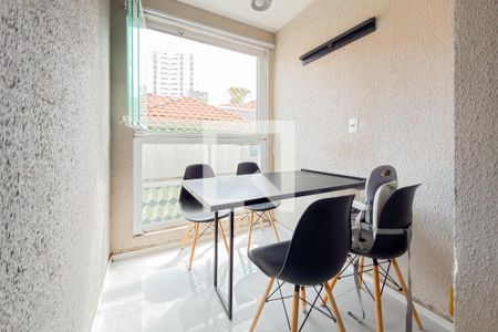 Varanda da Sala de apartamento à venda com 2 quartos, 34m² em Ipiranga, São Paulo