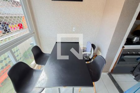 Varanda da Sala de apartamento à venda com 2 quartos, 34m² em Ipiranga, São Paulo