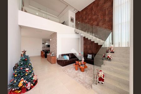 Sala de casa de condomínio à venda com 4 quartos, 483m² em Horto Florestal, Jundiaí