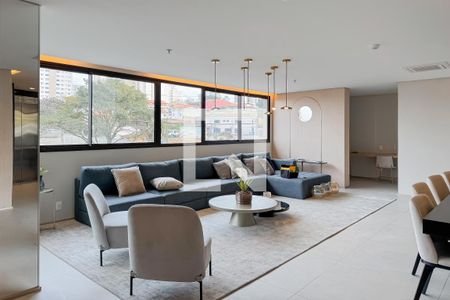 Lounge e Coworking de kitnet/studio à venda com 1 quarto, 32m² em Sacomã, São Paulo