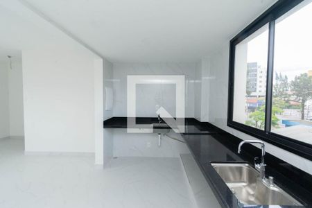 Cozinha e Área de Serviço de apartamento à venda com 3 quartos, 72m² em Novo Eldorado, Contagem