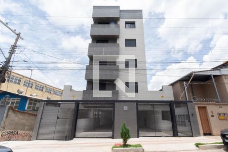 Fachada de apartamento à venda com 3 quartos, 72m² em Novo Eldorado, Contagem