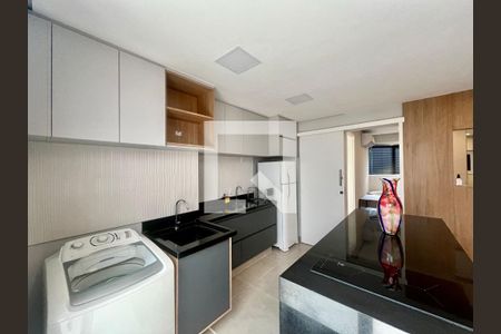 Sala/Cozinha de apartamento para alugar com 1 quarto, 45m² em Botafogo, Campinas