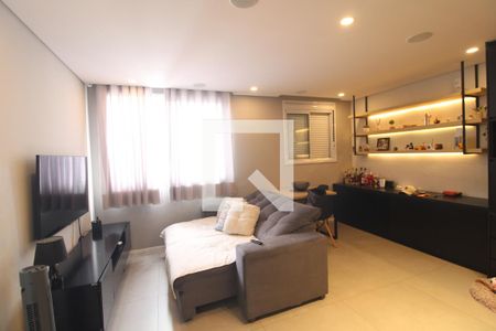 Sala de apartamento à venda com 1 quarto, 34m² em Jardim Marajoara, São Paulo