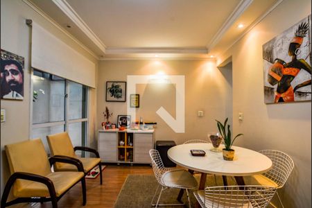Sala de apartamento à venda com 3 quartos, 100m² em Vila Valparaíso, Santo André