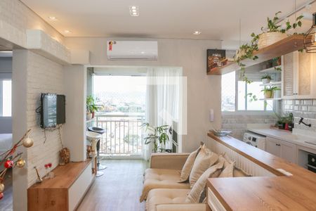 Sala de apartamento à venda com 2 quartos, 51m² em Água Branca, São Paulo