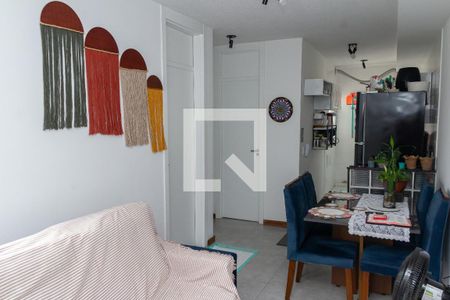 Sala de apartamento para alugar com 2 quartos, 42m² em Campo Grande, Rio de Janeiro