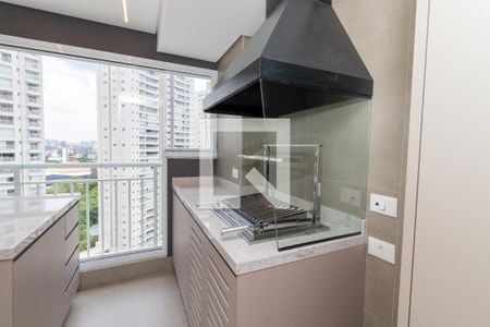 Varanda Gourmet de apartamento para alugar com 2 quartos, 91m² em Vila Anastácio, São Paulo