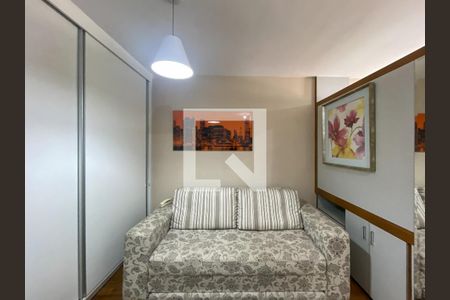 Sala de apartamento para alugar com 1 quarto, 33m² em Moema, São Paulo