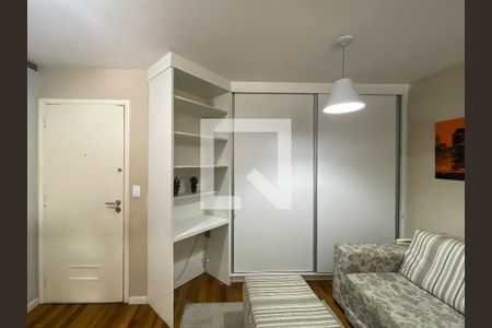 Sala de apartamento para alugar com 1 quarto, 33m² em Moema, São Paulo