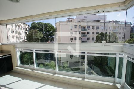 Varanda da Sala de apartamento para alugar com 3 quartos, 90m² em Pechincha, Rio de Janeiro