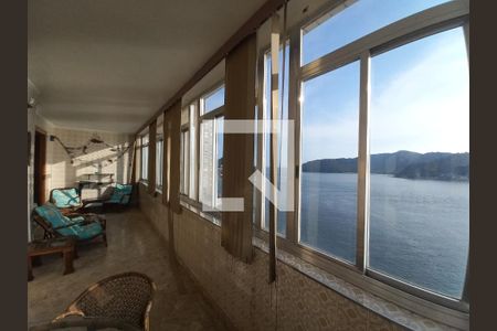 Varanda da Sala de apartamento para alugar com 2 quartos, 142m² em Itararé, São Vicente