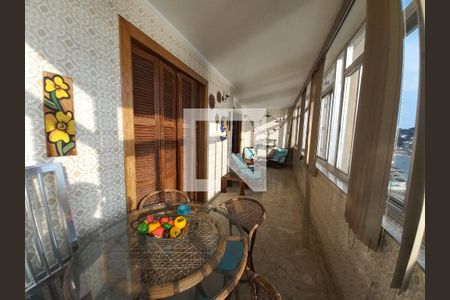 Varanda da Sala de apartamento para alugar com 2 quartos, 142m² em Itararé, São Vicente