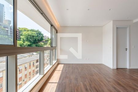Sala  de apartamento para alugar com 3 quartos, 117m² em Santa Cecília, Porto Alegre