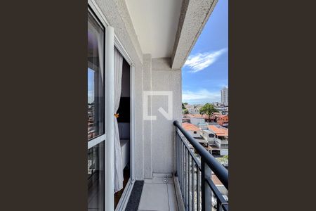 Varanda da Sala de apartamento para alugar com 2 quartos, 38m² em Jardim Analia Franco, São Paulo
