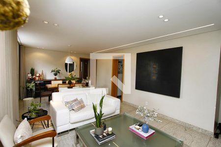 Sala de apartamento à venda com 3 quartos, 95m² em Buritis, Belo Horizonte