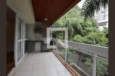 Varanda da Sala de apartamento à venda com 2 quartos, 132m² em Vila Andrade, São Paulo