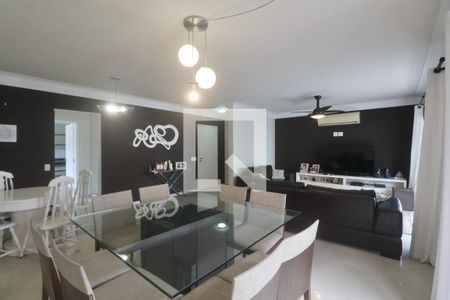 Sala de apartamento para alugar com 4 quartos, 163m² em Vila Luís Antônio, Guarujá