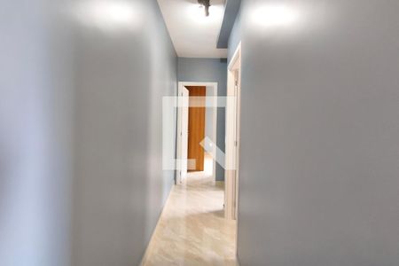 Corredor - Quartos de apartamento para alugar com 2 quartos, 44m² em Jardim Ipaussurama, Campinas