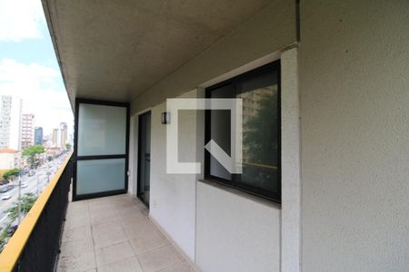 Sala / Cozinha - Varanda de apartamento para alugar com 2 quartos, 45m² em Santana, São Paulo